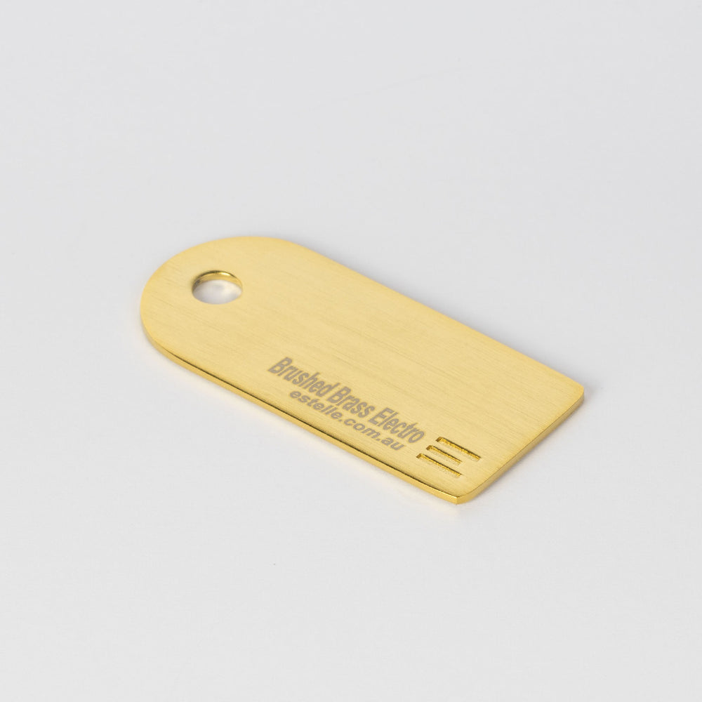 Brushed Brass Colour Sample 