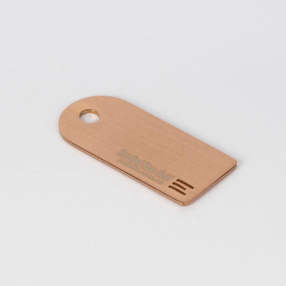 Brushed Rose Gold Colour Sample 