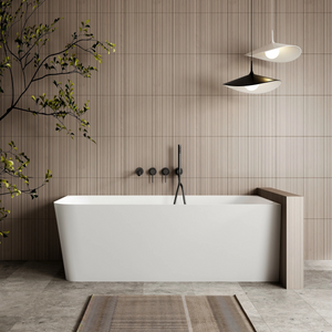 Cassa Design Ashton Righthand Corner Back To Wall Bath - Gloss White