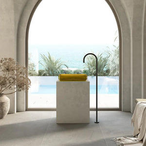 Wow Translucency Rectangular Above Counter Basin Opal Yellow
