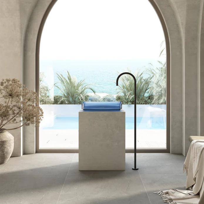 Wow Translucency Rectangular Above Counter Basin Sky Blue