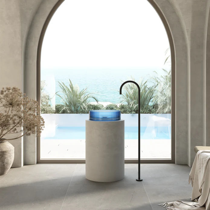 Wow Translucency Round Above Counter Basin Sky Blue