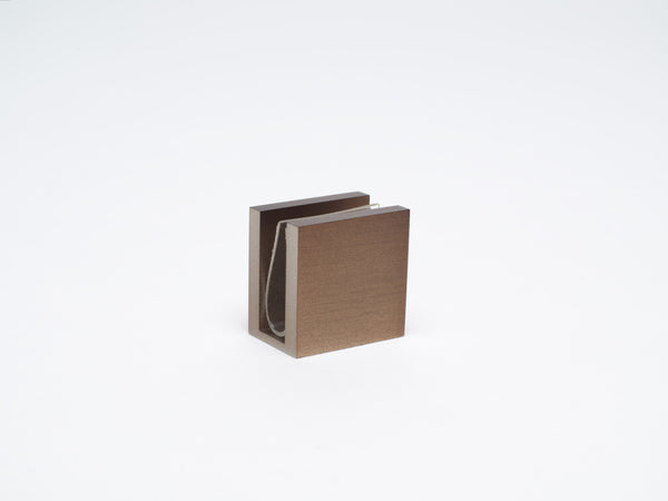 Boutique Range Wall to Glass 90 Degree 10mm Clamp - Copper Blush
