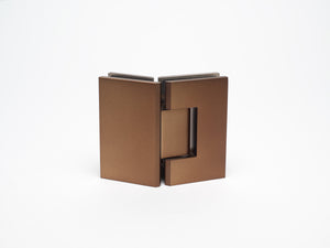 Industry Boutique Glass to Glass 135 Degree Hinge - Copper Blush