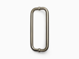 Round Double D Style Double Pull Shower Handle 450 mm - Champagne Gold