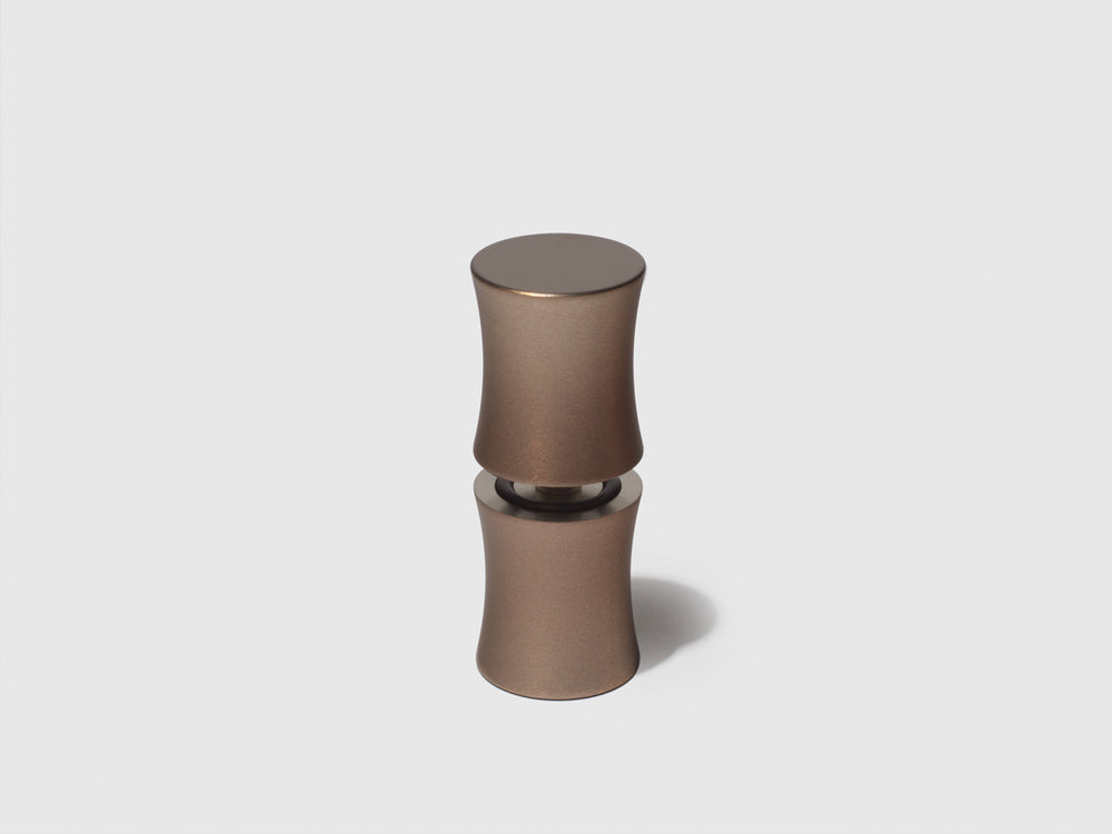 Boutique Range Shower Door Knob EK2 -Ember Bronze