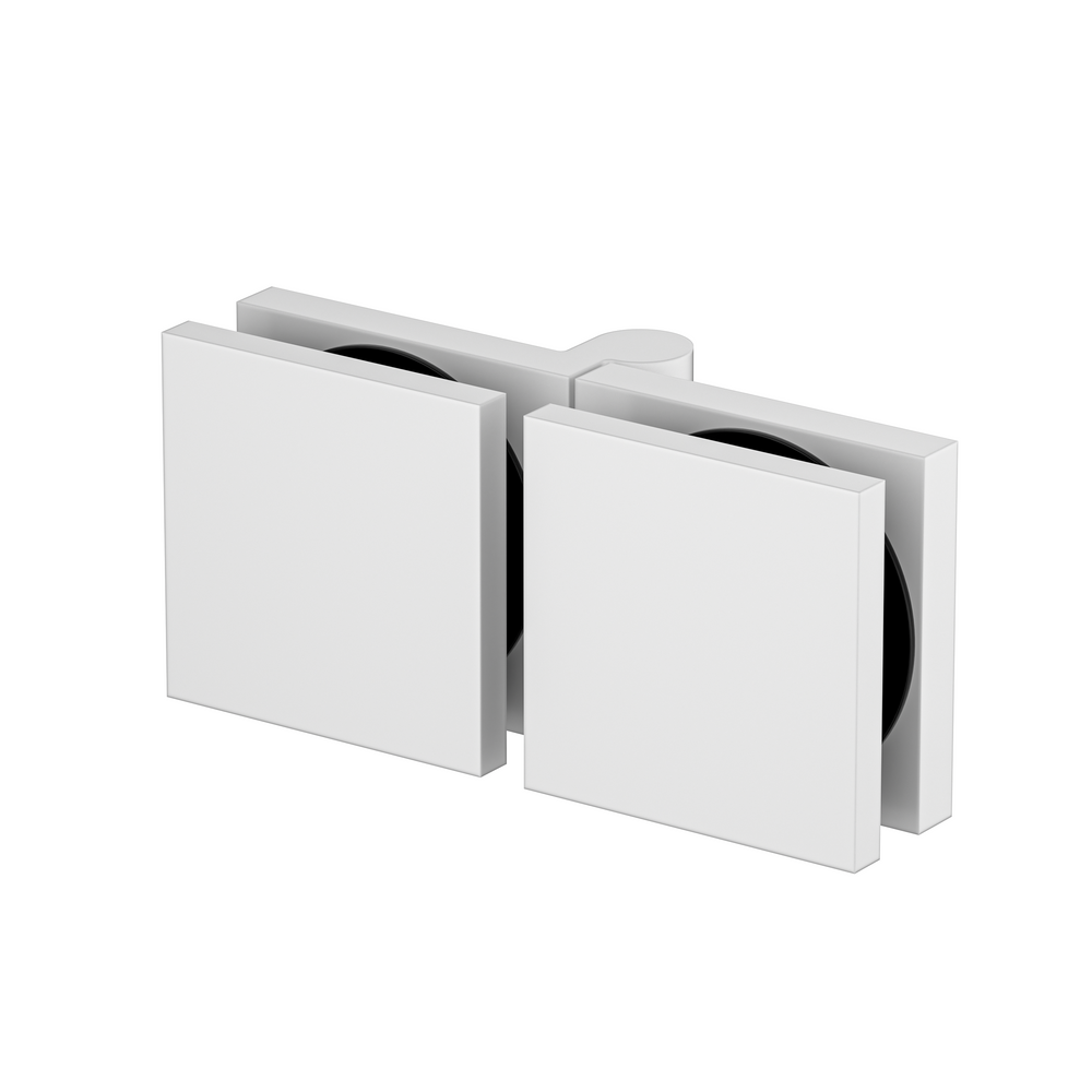 Stealth Bi-Fold Left handed Shower Hinge White