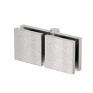 Stealth Bi-Fold Left handed Shower Hinge Satin Nickel