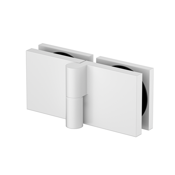 Stealth Bi-Fold Left handed Shower Hinge White