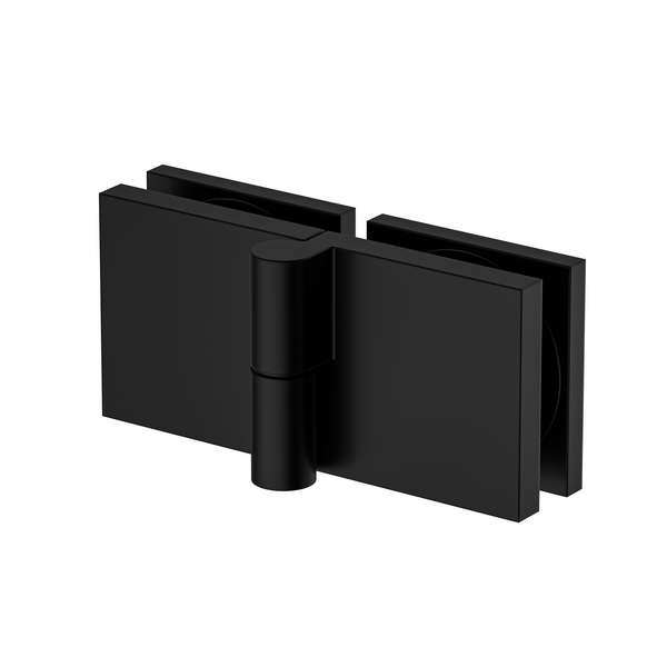Stealth Bi-Fold Left handed Shower Hinge Matte Black