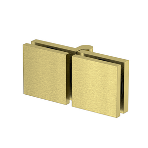 Stealth Bi-Fold Right Handed Shower Hinge Brushed Brass