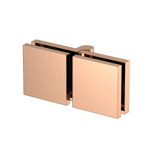 Stealth Bi-Fold Right Handed Shower Hinge Polished Rose Gold