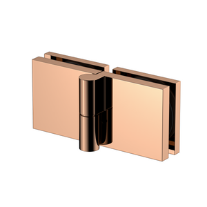 Stealth Bi-Fold Right Handed Shower Hinge Polished Rose Gold