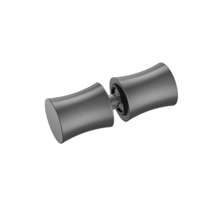 Shower Door Knob EK2 Brushed Gun Metal