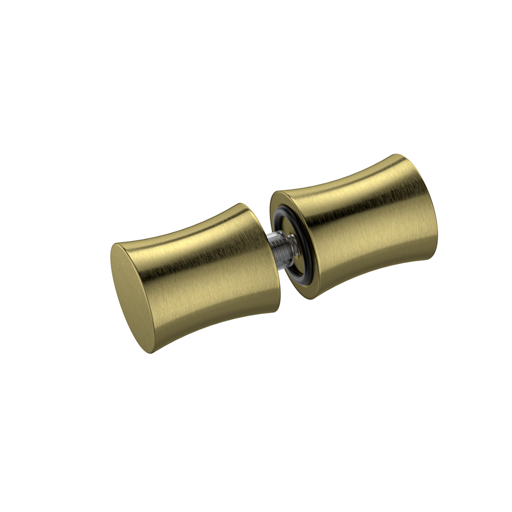 Shower Door Knob EK2 Brushed Brass