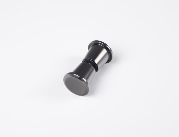 Round Door Knob Satin Gun Metal