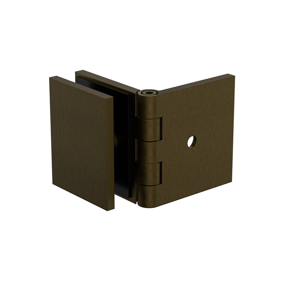 Adjustable Angle Bracket with 50mm Cover Plate -Antique Brass