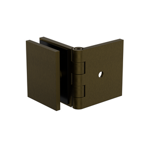 Adjustable Angle Bracket with 50mm Cover Plate -Antique Brass