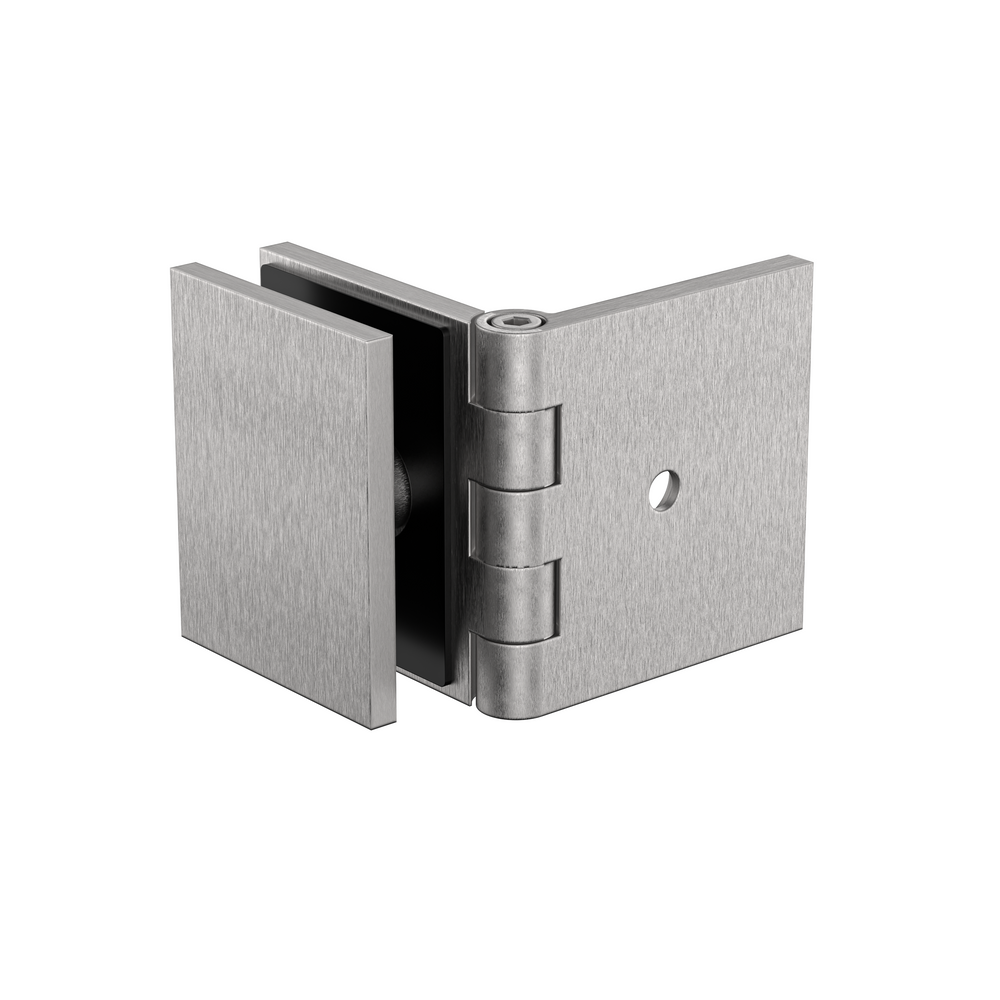 Adjustable Angle Bracket with 50mm Cover Plate- Satin Nickel