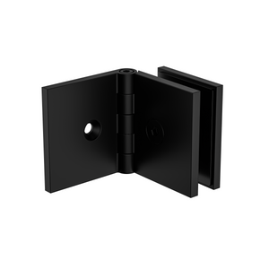 Adjustable Angle Bracket with 50mm Cover Plate- Matte Black