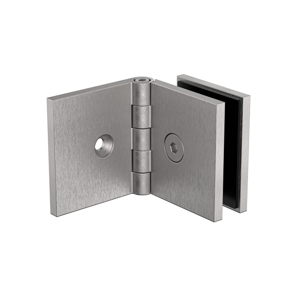 Adjustable Angle Bracket with 50mm Cover Plate- Satin Nickel