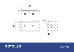 Boston Glass to Glass 180 Degree Bracket Polished Nickel