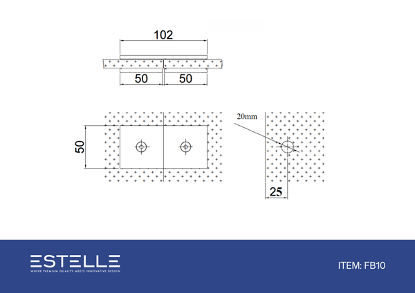 Boston Glass to Glass 180 Degree Bracket Polished Nickel
