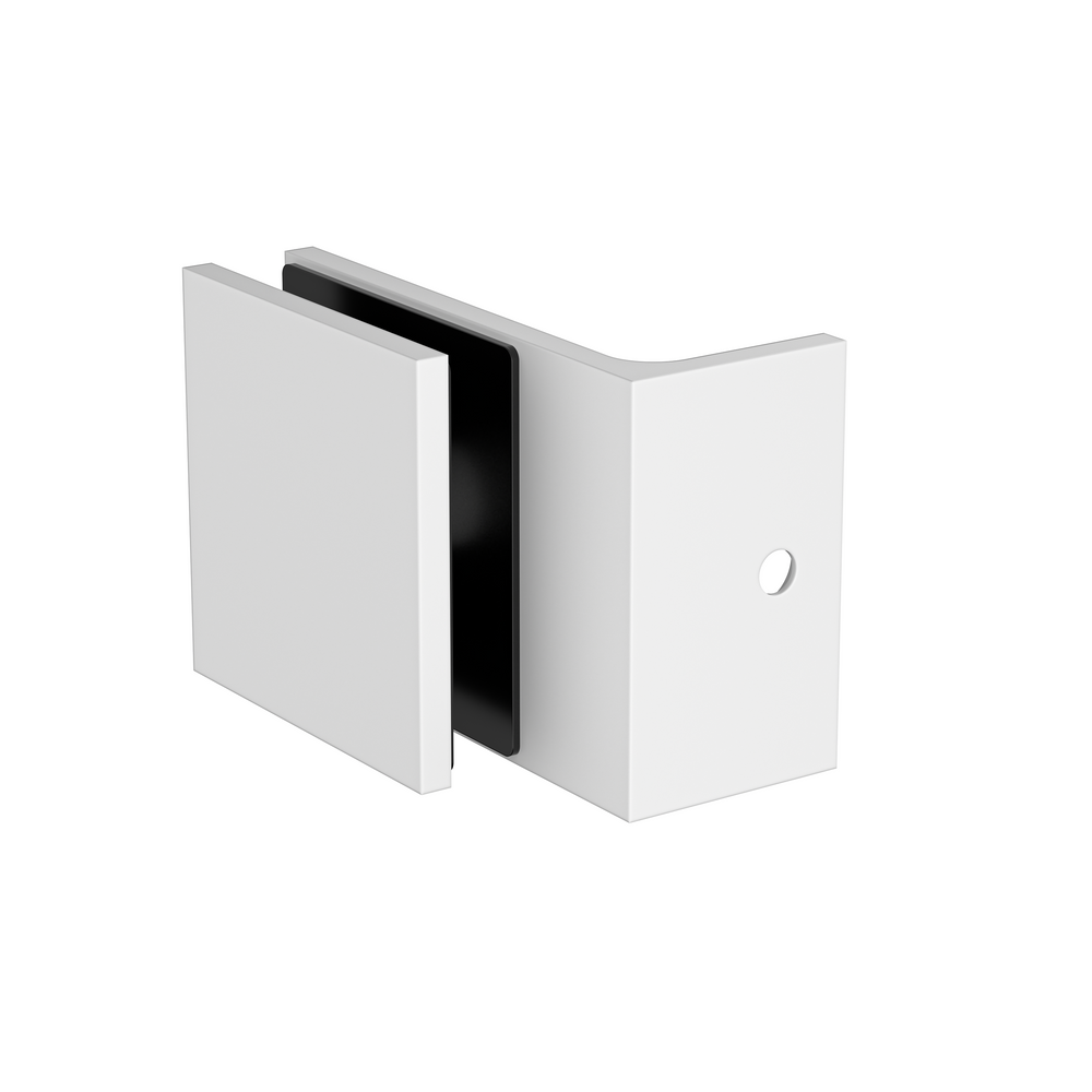 Boston Bracket with Extended Short Leg White