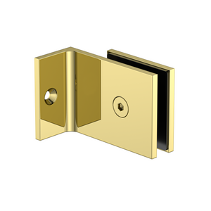 Boston Bracket with Extended Short Leg Polished Gold
