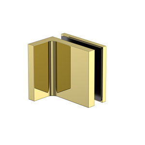 Stealth Bracket with Short Leg Polished Gold