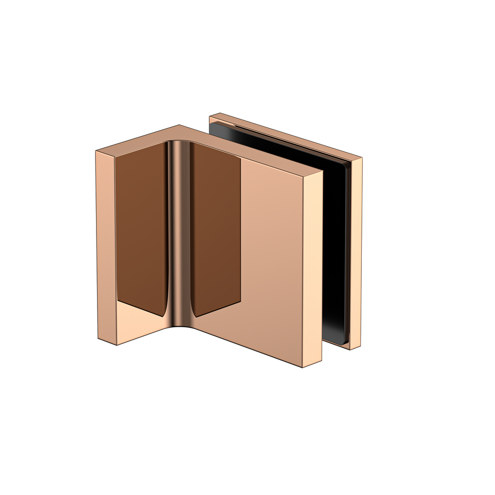 Stealth Bracket with Short Leg Polished Rose Gold
