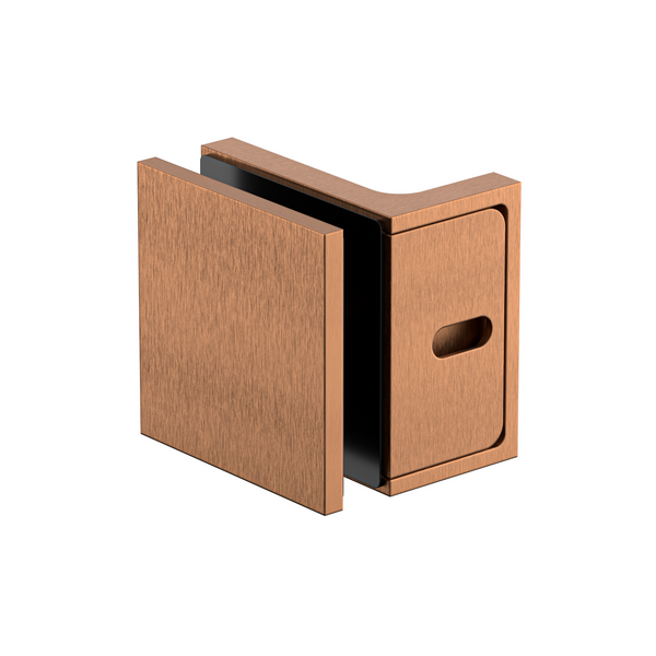 Stealth Bracket with Short Leg Brushed Rose Gold