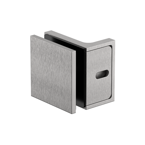 Stealth Bracket with Short Leg Satin Nickel