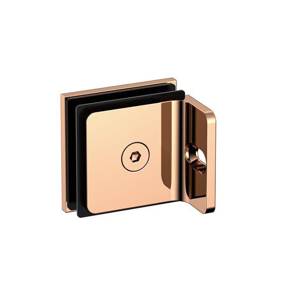 Stealth Bracket with Short Leg Polished Rose Gold