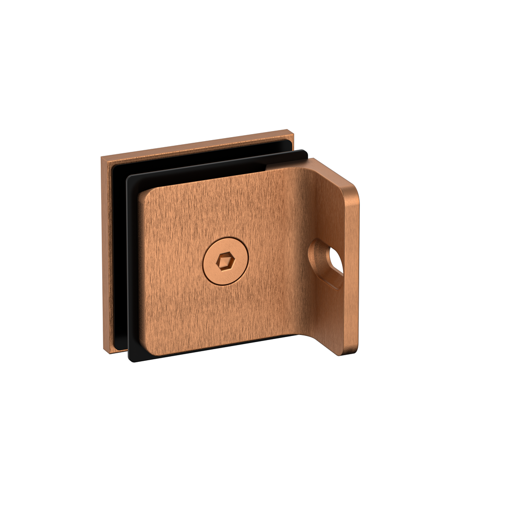 Stealth Bracket with Short Leg Brushed Rose Gold