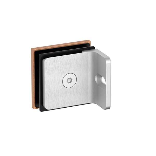 Stealth Bracket with Short Leg Brushed Rose Gold