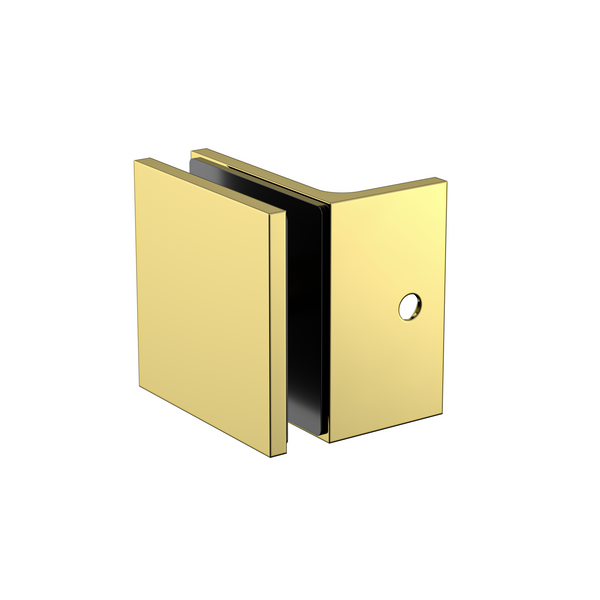 Boston Bracket with Short Leg Polished Gold