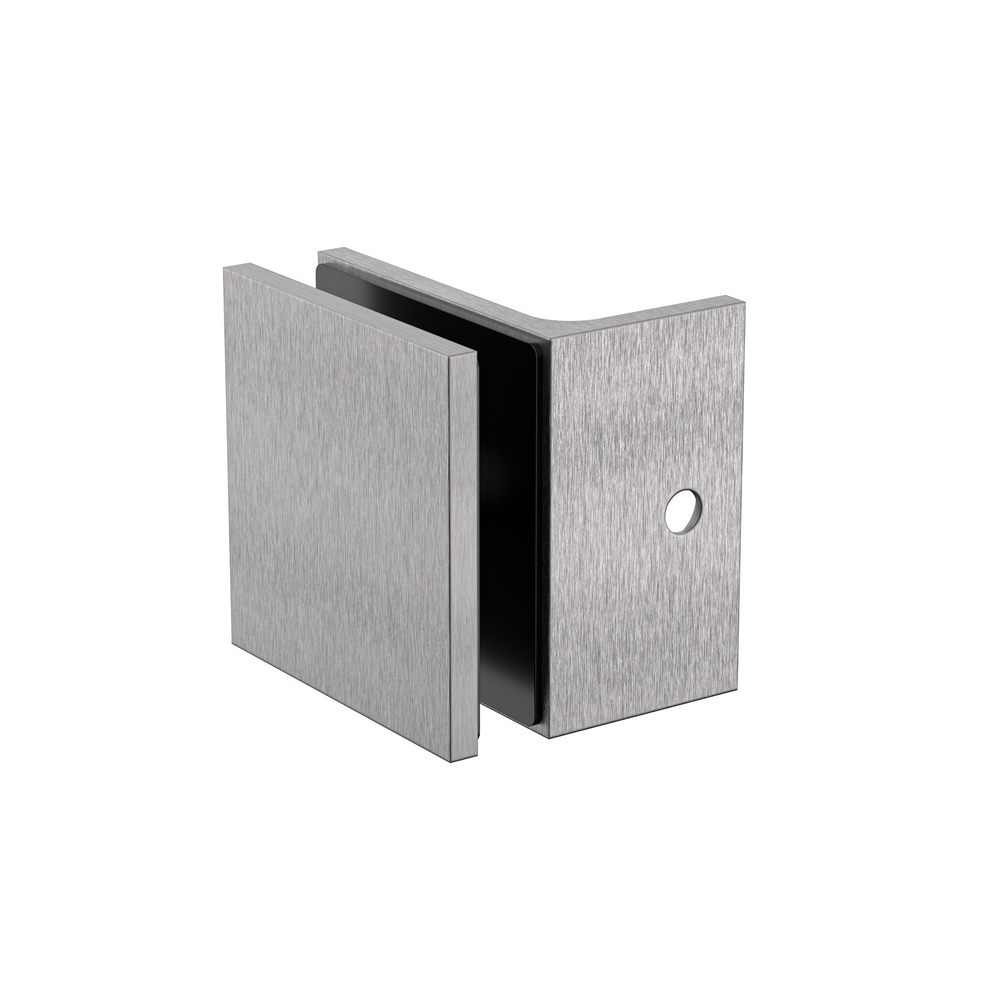 Boston Bracket with Short Leg Satin Nickel