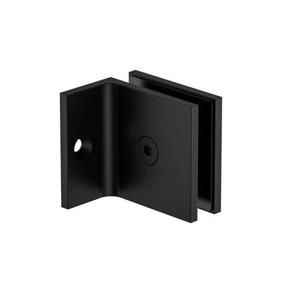 Boston Bracket with Short Leg Matte Black