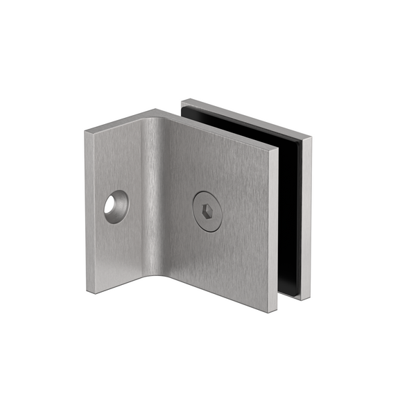 Boston Bracket with Short Leg Satin Nickel