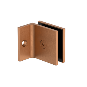 Boston Bracket with Short Leg Brushed Rose Gold