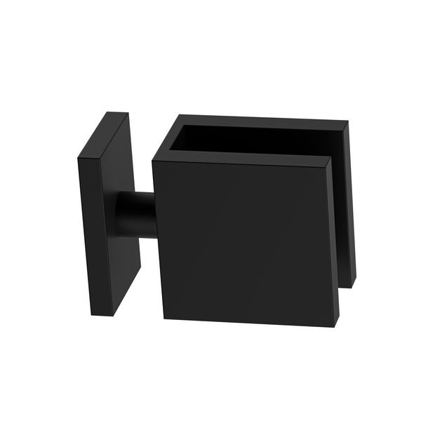 Boston 90 Degree Glass to Glass Clamp Matte Black