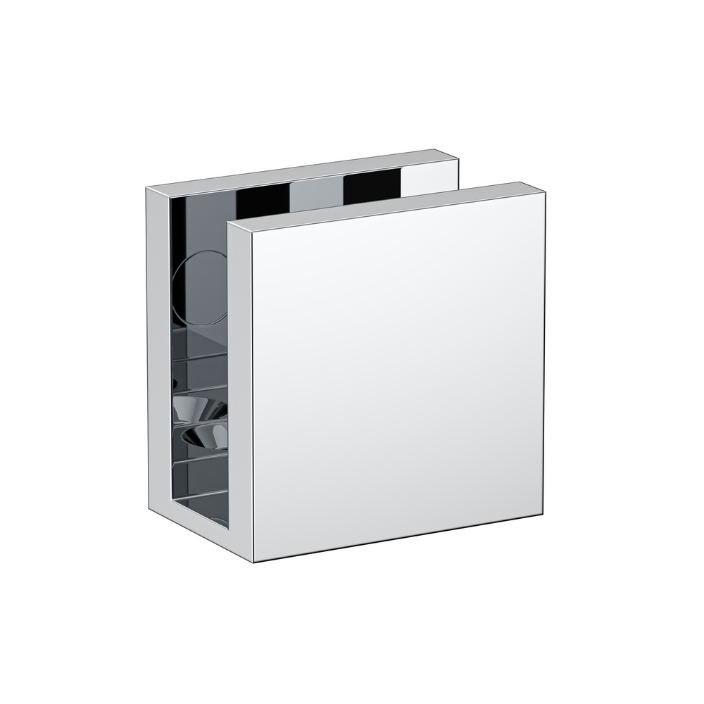 Boston Wall to Glass 90 Degree 10mm Clamp Polished Chrome