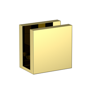 Polished Gold Glass Clamp
