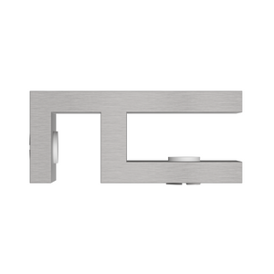 Boston Glass to Glass 90 Degree Clamp Satin Nickel