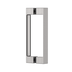 Square Double Pull Shower Handle Satin Nickel
