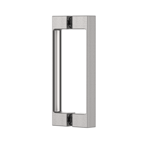 Square Double Pull Shower Handle Satin Nickel