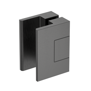 Statesman Shower Door Handle Brushed Gun Metal