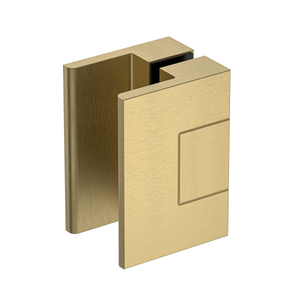 Statesman Shower Door Handle Soft Gold Brushed