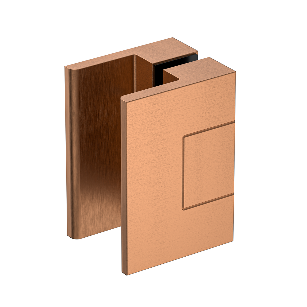 rose gold shower handle